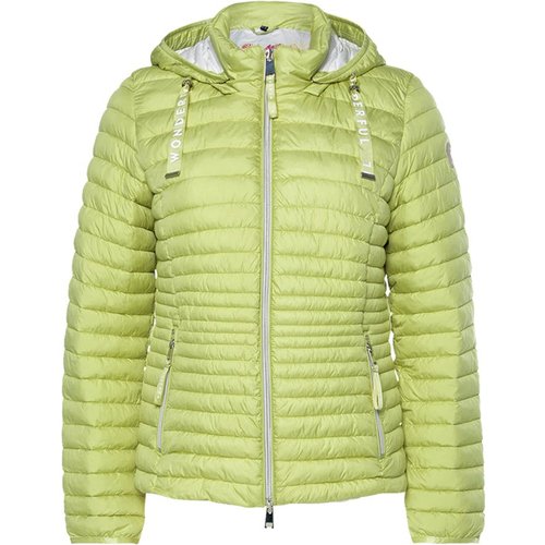 Barbara Lebek Steppjacke mit Kapuze pistachio