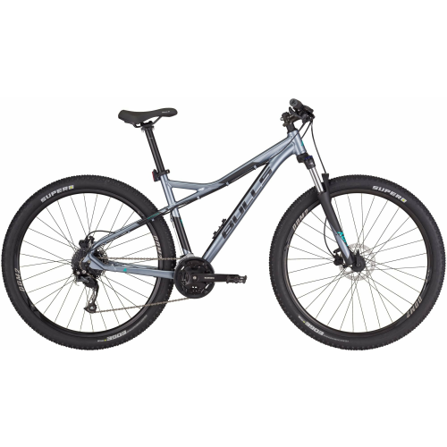 BULLS Sharptail 3 Disc 27,5, 27 Gang Kettenschaltung, Herrenfahrrad, Diamant, Modell 2022/2023, 27,5 Zoll 51 cm dark chrome silver