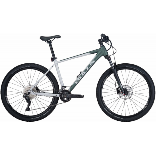 BULLS Copperhead 2 27,5, 22 Gang Kettenschaltung, Herrenfahrrad, Diamant, Modell 2022/2023, 27,5 Zoll 51 cm emerald green matt/light grey