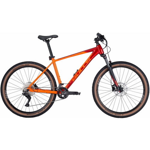 BULLS Copperhead 2 27,5, 22 Gang Kettenschaltung, Herrenfahrrad, Diamant, Modell 2022/2023, 27,5 Zoll 41 cm red/orange