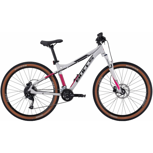 BULLS Zarena 2 27,5, 18 Gang Kettenschaltung, Damenfahrrad, Diamant, Modell 2022/2023, 27,5 Zoll 41 cm light grey