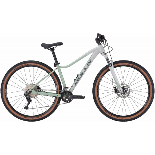 BULLS Aminga 2 29, 22 Gang Kettenschaltung, Damenfahrrad, Diamant, Modell 2022/2023, 29 Zoll 46 cm light grey/sage