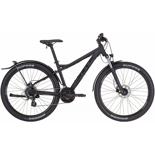 BULLS Sharptail Street 3 27,5, 24 Gang Kettenschaltung, Herrenfahrrad, Diamant, Modell 2022/2023, 27,5 Zoll 51 cm black matt