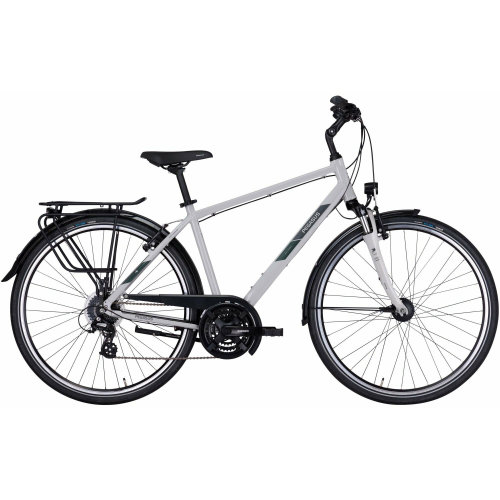 PEGASUS Solero SL 24, 24 Gang Kettenschaltung, Herrenfahrrad, Diamant, Modell 2022/2023, 28 Zoll 50 cm light grey