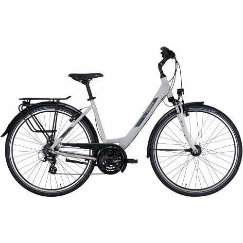 PEGASUS Solero SL 24, 24 Gang Kettenschaltung, Damenfahrrad, Wave, Modell 2022/2023, 28 Zoll 55 cm light grey