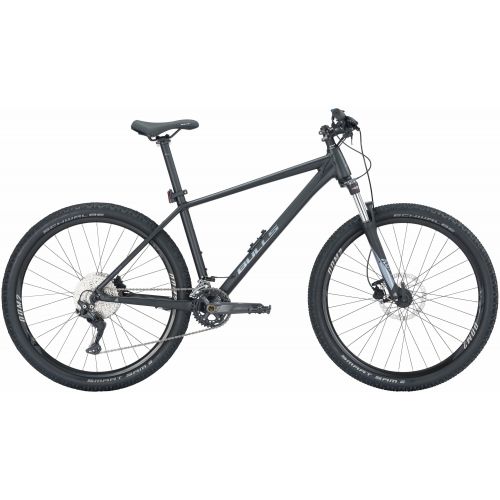 BULLS Copperhead 2 27,5, 20 Gang Kettenschaltung, Herrenfahrrad, Diamant, Modell 2024, 27,5 Zoll 44 cm black matt