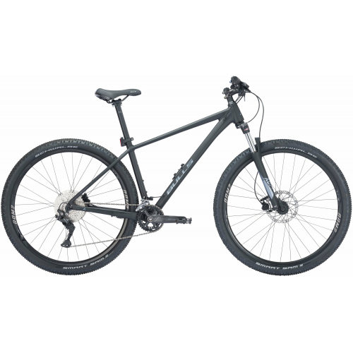 BULLS Copperhead 2 29, 20 Gang Kettenschaltung, Herrenfahrrad, Diamant, Modell 2024, 29 Zoll 44 cm black matt