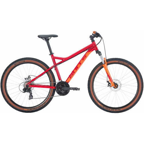 BULLS Nandi 27,5, 21 Gang Kettenschaltung, Damenfahrrad, Diamant, Modell 2024, 27,5 Zoll 37 cm vivid red