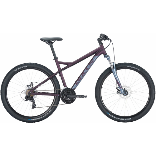 BULLS Nandi 27,5, 21 Gang Kettenschaltung, Damenfahrrad, Diamant, Modell 2024, 27,5 Zoll 51 cm deep berry matt