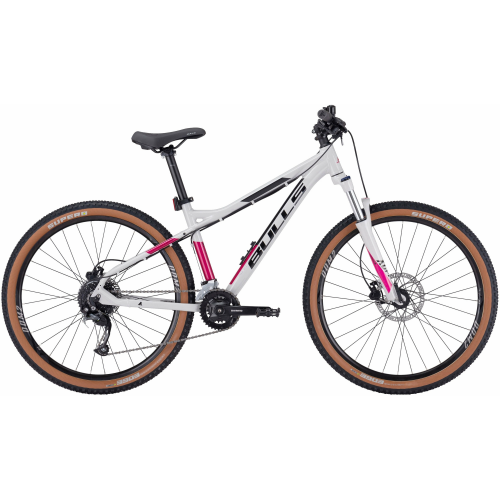 BULLS Zarena 2 27,5, 18 Gang Kettenschaltung, Damenfahrrad, Diamant, Modell 2024, 27,5 Zoll 37 cm light grey