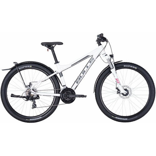 BULLS Zarena Street 1 27,5, 21 Gang Kettenschaltung, Damenfahrrad, Diamant, Modell 2024, 27,5 Zoll 41 cm white