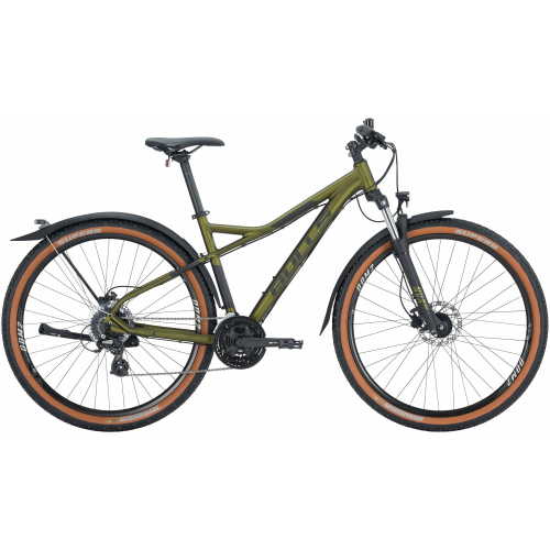 BULLS Sharptail Street 3 27,5, 24 Gang Kettenschaltung, Herrenfahrrad, Diamant, Modell 2024, 27,5 Zoll 51 cm dark mustard matt