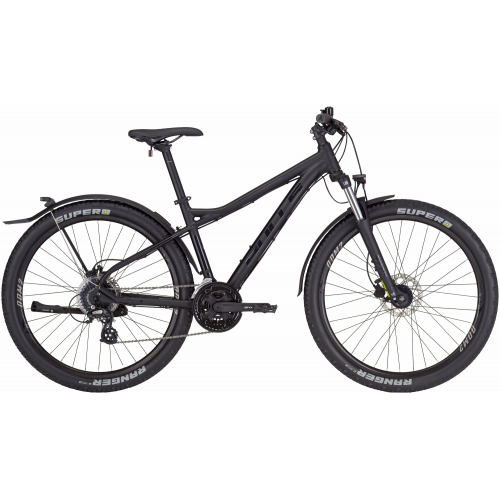 BULLS Sharptail Street 3 29, 24 Gang Kettenschaltung, Herrenfahrrad, Diamant, Modell 2024, 29 Zoll 46 cm black matt