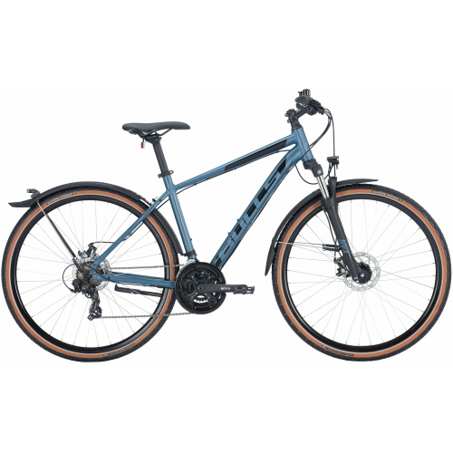 BULLS Wildcross Street, 21 Gang Kettenschaltung, Herrenfahrrad, Diamant, Modell 2023, 28 Zoll 48 cm pro blue matt