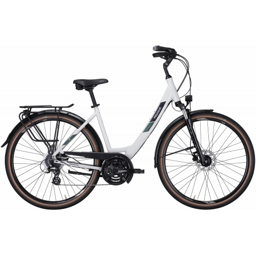 Pegasus Solero SL Disc 24, 24 Gang Kettenschaltung, Damenfahrrad, Wave, Modell 2024, 28 Zoll 50 cm light grey