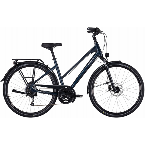 Pegasus Premio SL Disc 27, 27 Gang Kettenschaltung, Damenfahrrad, Trapez, Modell 2024, 28 Zoll 50 cm blue