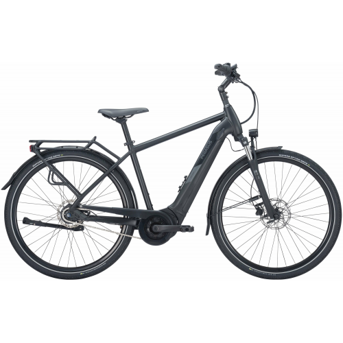 Pegasus Solero Evo 8R (500 Wh), 8 Gang Nabenschaltung, Herrenfahrrad, Diamant, Modell 2024, 28 Zoll 50 cm black matt