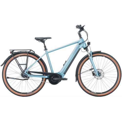 Pegasus Premio Evo 5F (625 Wh), 5 Gang Nabenschaltung, Herrenfahrrad, Diamant, Modell 2024, 28 Zoll 55 cm summit lake blue