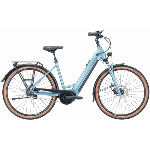 Pegasus Premio Evo 5F (625 Wh), 5 Gang Nabenschaltung, Damenfahrrad, Wave, Modell 2024, 28 Zoll 45 cm summit lake blue