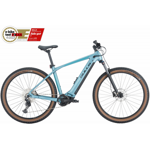 BULLS Copperhead EVO 2 29 (750 Wh), 11 Gang Kettenschaltung, Herrenfahrrad, Diamant, Modell 2024, 29 Zoll 44 cm summit lake blue matt