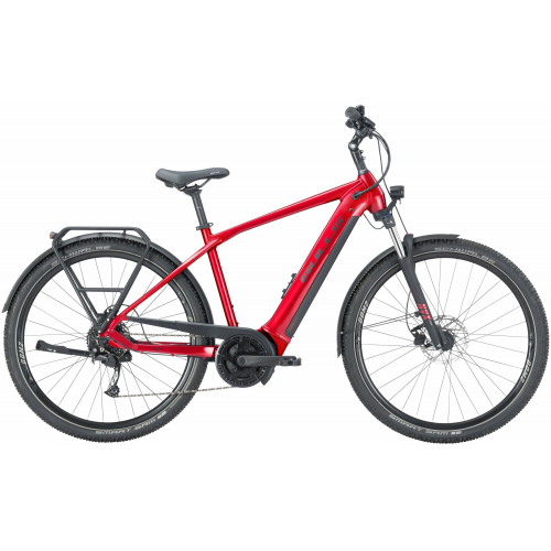 BULLS Allground EVO (750 Wh), 9 Gang Kettenschaltung, Herrenfahrrad, Diamant, Modell 2024, 29 Zoll 55 cm hyper red