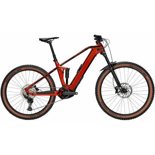 BULLS Sonic EVO AM2 Carbon 29/27,5 (750 Wh), 12 Gang Kettenschaltung, Herrenfahrrad, Diamant, Modell 2024, 27,5 / 29 Zoll 44 cm metallic orange