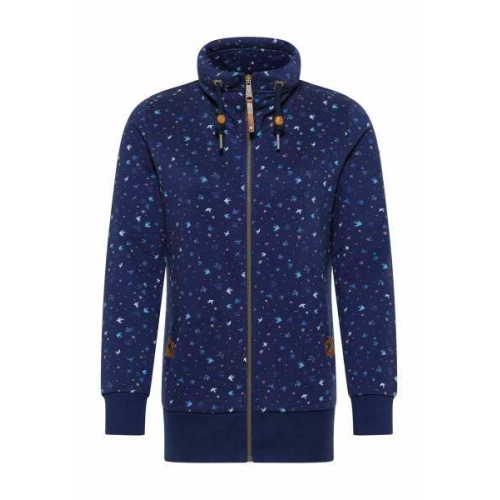 Ragwear Sweatjacke Rylie Birds Zip Plus navy