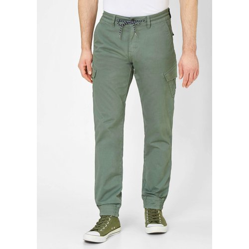 Paddock&#039;s Mason Cargohose Tapered Fit olive extra lang