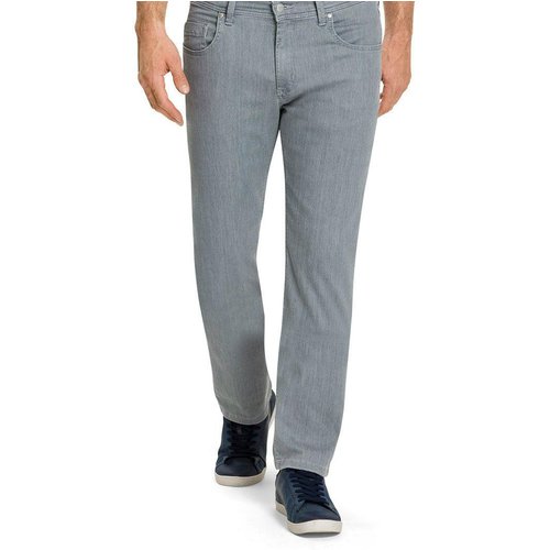 Pioneer Jeans Rando Regular Fit light grey stonewash extra lang