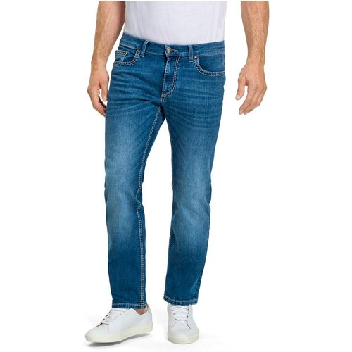 Pioneer Jeans Rando Regular Fit blue used buffies extra lang