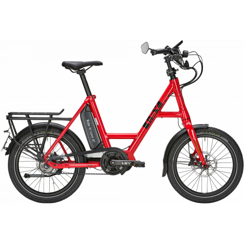 i:SY Speed R14 ZR, 14 Gang Nabenschaltung mit Freilauf, Unisexfahrrad, Compact, Modell 2022, 20 Zoll 47 cm poppy red