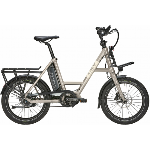 i:SY XXL R14 ZR, 14 Gang Nabenschaltung, Unisexfahrrad, Compact, Modell 2022, 20 Zoll 51 cm champagner