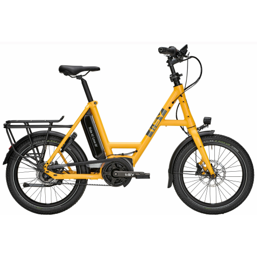 i:SY E5 ZR F CX (545 Wh), 5 Gang Nabenschaltung, Unisexfahrrad, Kompakt, Modell 2023, 20 Zoll 47 cm sunny yellow