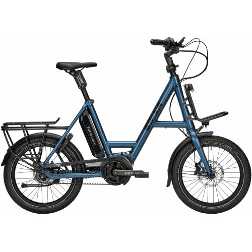 i:SY XXL E5 ZR F Comfort (545 Wh), 5 Gang Nabenschaltung, Unisexfahrrad, Kompakt, Modell 2023, 20 Zoll 51 cm cosmos blue