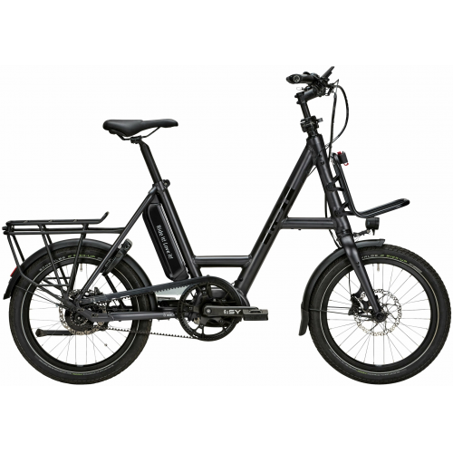 i:SY XXL R14 ZR (545 Wh), 14 Gang Nabenschaltung, Unisexfahrrad, Kompakt, Modell 2023, 20 Zoll 51 cm pepper black