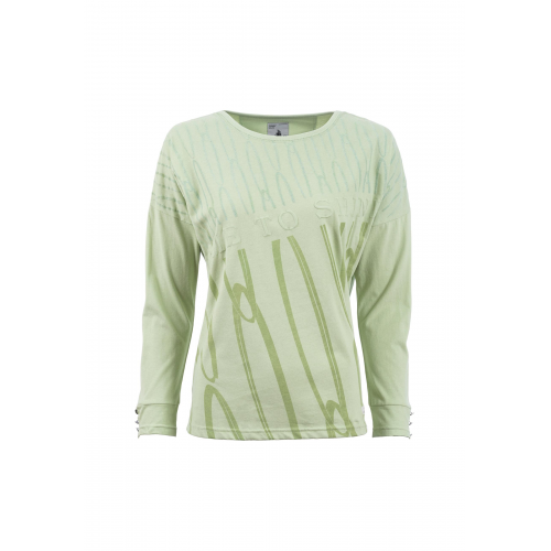 Soquesto Langarmshirt Medine soft green