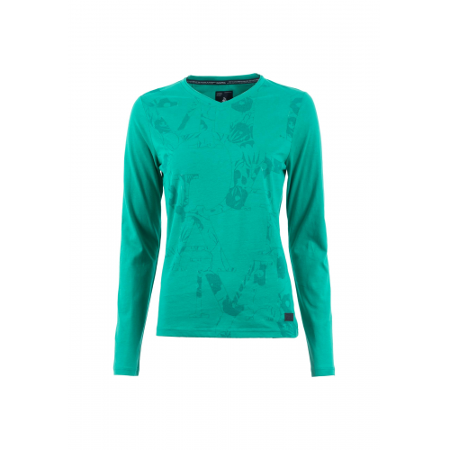 Soquesto Langarmshirt Mojo signal green