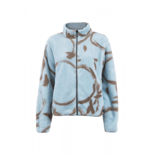 Soquesto Fleecejacke Millie pastel sky