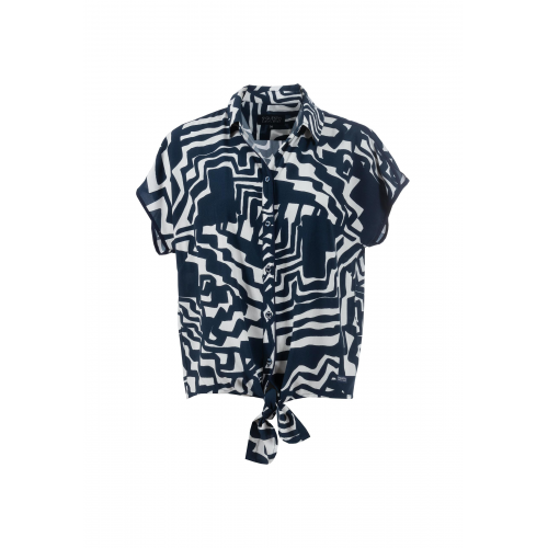 Soquesto Bluse Norhilde navy