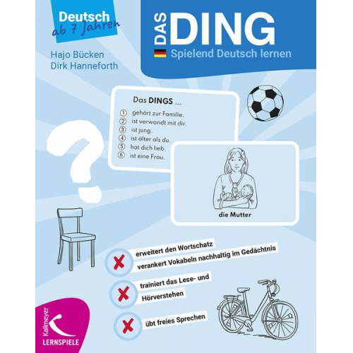 Hajo Bücken Dirk Hanneforth - Bücken, H: Dings: Spielend Deutsch lernen