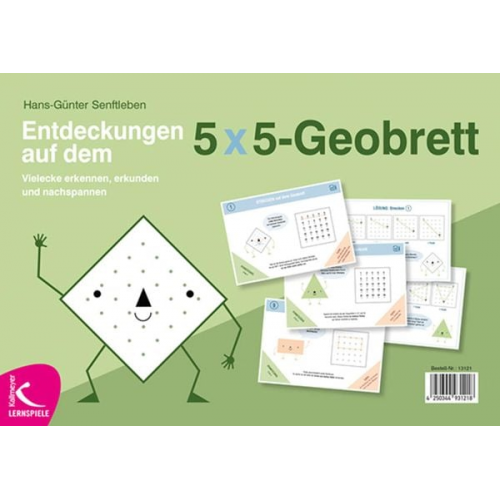 Hans-Günter Senftleben - Kartei: Entdeckungen auf dem 5x5-Geobrett