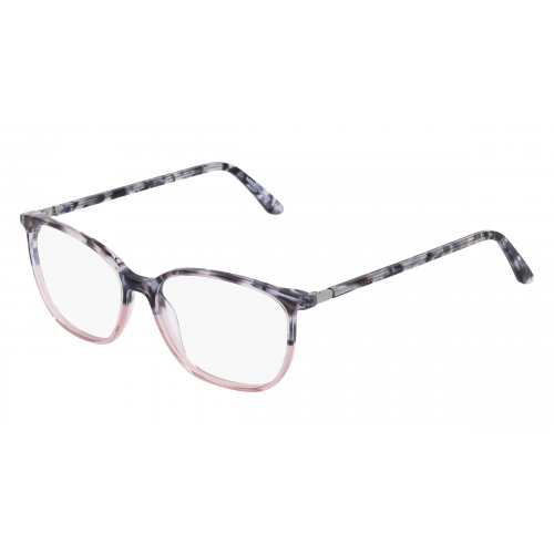 Mexx 2530 Damen-Brille inkl. Gläser Vollrand Eckig Kunststoff-Gestell 53mm/15mm/140mm, grau