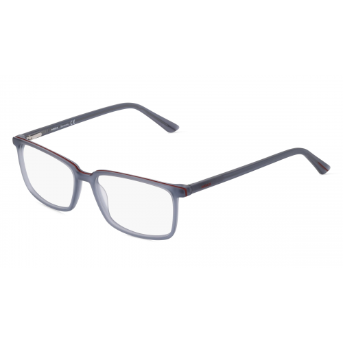 Mexx 2549 Herren-Brille inkl. Gläser Vollrand Eckig Kunststoff-Gestell 54mm/16mm/145mm, grau