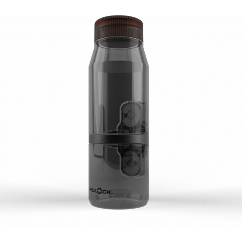 Fidlock Einzelflasche 700 life clear black