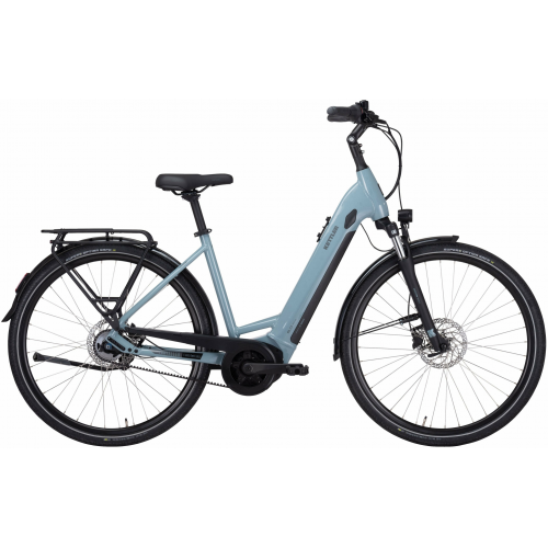 KETTLER Alu-Rad TRAVELLER E-GOLD 5 PLUS BELT RT (625 Wh), 5 Gang Nabenschaltung, Damenfahrrad, Wave, Modell 2022, 28 Zoll 50 cm arrow grey shiny