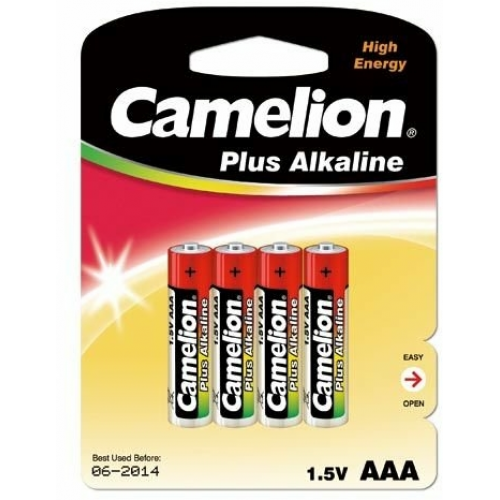 Camelion Alkaline Micro AAA LR03 4Stück rot