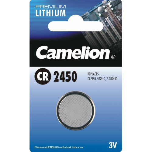 Camelion Knopfzelle CR 2450 1-er silber