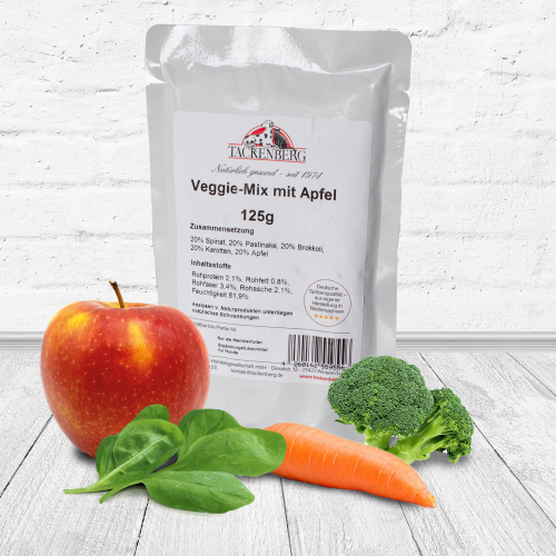 Vegetarisches Menü für Hunde  - 1 Stk. - Premiumqualität von Tackenberg