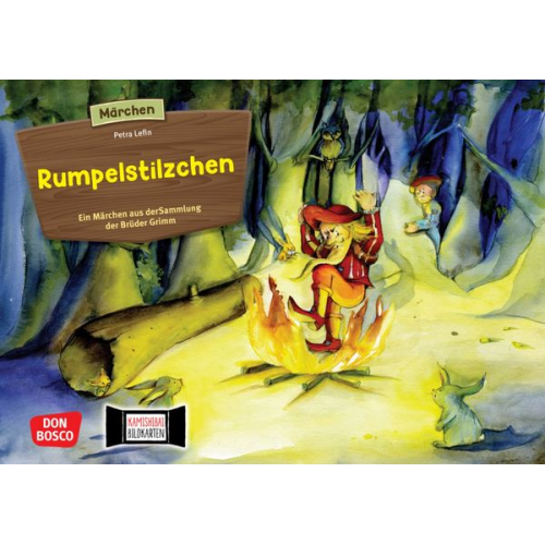 Brüder Grimm - Rumpelstilzchen. Kamishibai Bildkartenset.