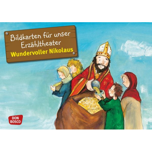 Bettina Herrmann Sybille Wittmann - Wundervoller Nikolaus. Kamishibai Bildkartenset.